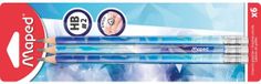 Maped - 6 grafiet Arctic Vibes HB met gum - Crayons triangulaires