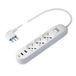 Poly Pool PP2526 Stekkerdoos - 1.5 m - Wit - Met USB - 2021 model