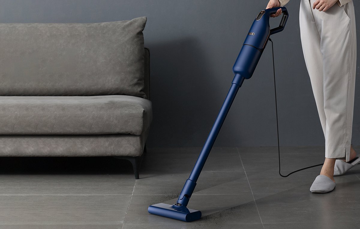 Deerma Vacuum Cleaner DX1000W stofzuiger met snoer blauw