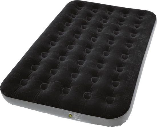 Outwell Classic Air Bed Double - Zwart/Grijs