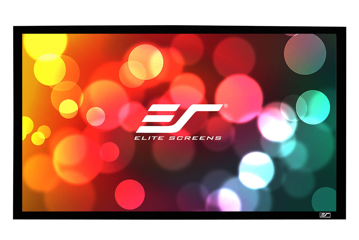 Elite Screens "Sable Frame ER110WH1" Rahmenleinwand 243,8cm x 137,2cm (BxH) 16:9