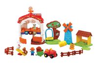 VTech Zoef Zoef Dieren Vrolijke Dierenboerderij - Interactief Speelgoed met Geluid en Spraak - 1-5 Jaar