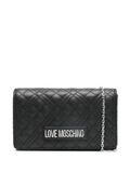Love Moschino Quilted Crossbody tas 22 cm - Dames - black