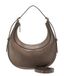 COCCINELLE Leren handtas schoudertas Whisper Grained Leather Mini Bag Antique Brass brons