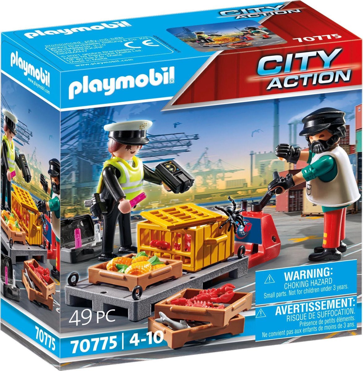 playmobil City Action Cargo Douanecontrole - 70775