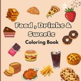Yummy Food Coloring Book for Kids