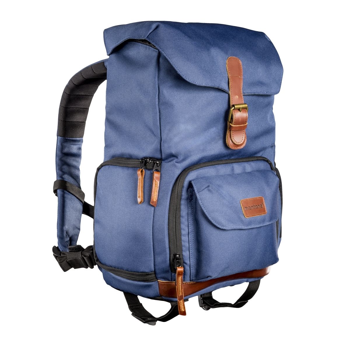 Mantona Luis junior rugzak blauw, bruin