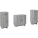 Prolenta Maison Exclusive Ensemble de meubles de salle de bain exclusif - Système de 3 pièces EDE, finition Sonoma gris
