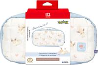 HORI - Padded Pouch voor Nintendo Switch 2 – Eevee Cottage Core - Officieel gelicentieerd - Nintendo Switch, Nintendo Switch 2, Nintendo Switch Lite, Nintendo Switch OLED - blauw
