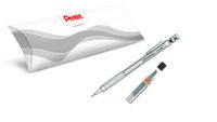 Pentel GraphGear PG515-A, technisch vulpotlood 0,5 mm + 1 x Hi-Polymer Super C505-HB etui met 12 vullingen
