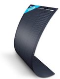 Panneau solaire flexible, 100 W, 12 V, monocristallin, noir