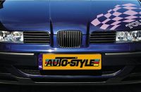 Embleemloze AutoStyle Embleemloze Grill passend voor Seat Leon/Toledo 1M 1999-2005