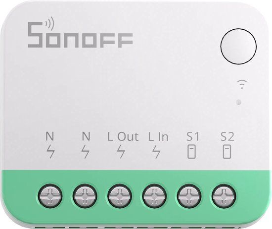 SONOFF MINIR4M Matter Smart Switch - WiFi - 2-weg - Alexa/Google Home/Home Assistant - 2400W/10A