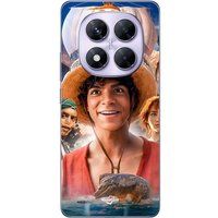 Maniacase Beschermhoes Xiaomi Redmi Note 14 Pro 5G poster Luffy One piece