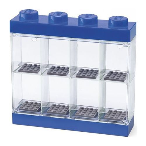 LEGO Opbergbox Minifiguren - Blauw - 8-delig