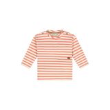 Babyface gestreepte longsleeve - oranje/ecru