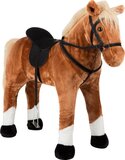 Small Foot Houten Hobbypaard Bruin Staand met Geluid - 3-6 jaar