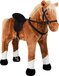 Small Foot Houten Hobbypaard Bruin Staand met Geluid - 3-6 jaar