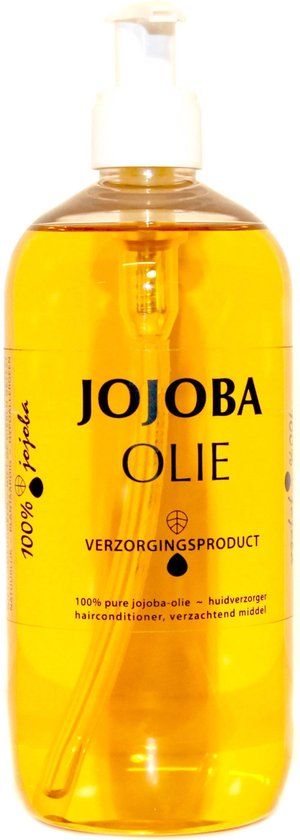 Pure Jojoba Olie met Pomp - 500ml