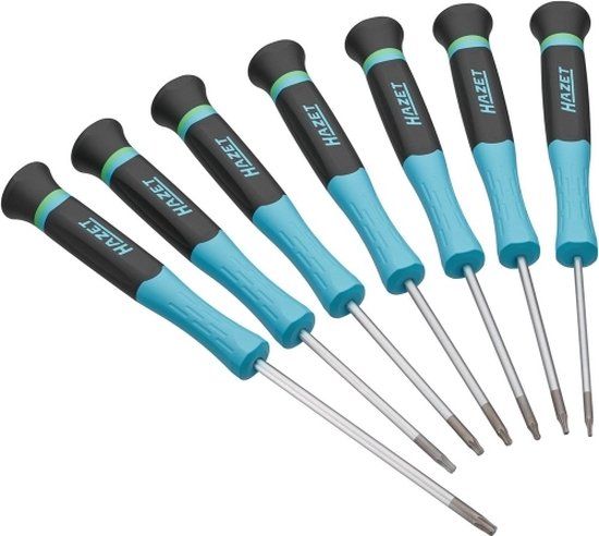 Hazet - Horlogemakers schroevendraaierset Torx 7-delig