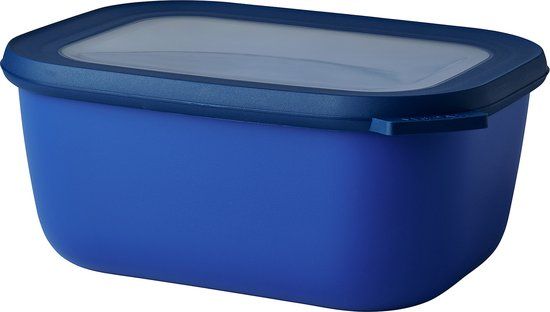 Mepal Cirqula Vershouddoos - 1500 ml - Rechthoekig - Vivid Blue