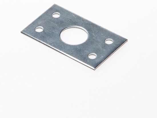 GB Combipower BV GB Plaat voor staartgrendel sendzimir verzinkt 40 x 66mm 74417