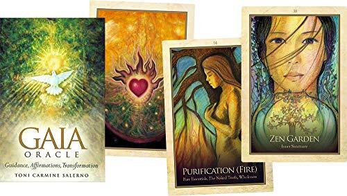 Lo Scarabeo Carmine Salerno, T: Gaia Oracle: Guidance, Affirmations, Transformation Book and Oracle Card Set