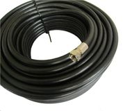 MAST DIGITAL YCAB02H Smedz 5 m RG6 satelliet-tv coaxkabel verlengset met gemonteerde compressie F-connectoren voor Sky HD, Freesat & Virgin - zwart