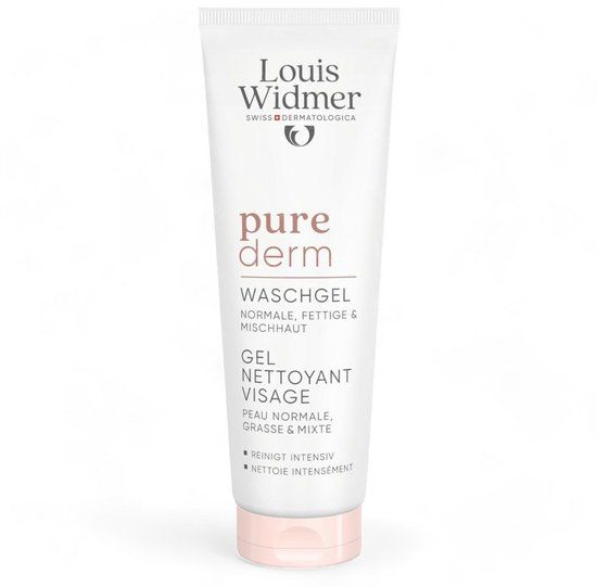 Louis Widmer Purederm Wash Gel Gezicht Geparfumeerd