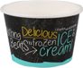 Depa IJscup Karton - Blauw/zwart - 200ml - 50 stuks