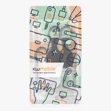 kwmobile 4x SmartTag Hoesje voor Apple AirTag Sleutelhanger