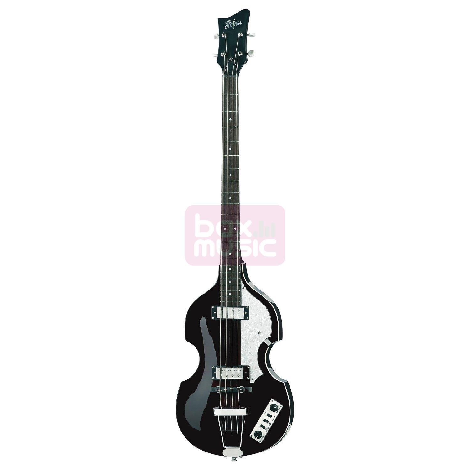 Hofner Beatles Bass Ignition Black rechtshandige bas