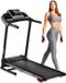 SereneLife Loopband, wandelpad voor thuis, inklapbaar looppad met led-display, Bluetooth App Sync, digitale fitness, wandelpad met helling, tot 10 km/u