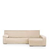 Eysa Light Bankhoes voor chaise longue Mini, met lange arm aan de rechterkant, kleur ecru