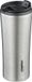 Merkloos Relaxdays koffiebeker rvs, 400 ml, zilver/zwart