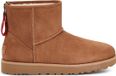 UGG Classic Mini Logo Zip Dames Laarzen - Chestnut - Maat 36
