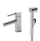 Sapho RHAPSODY Wastafelmengkraan met bidetdouche, chroom