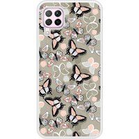 P40 Lite Vintage Butterflies Bedrukt Siliconen Hoesje