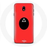 Maniacase Etui voor Samsung Galaxy S5 Inktvis spel driehoek masker