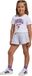 adidas Niñas ADIDAS DISNEY MINNIE MOUSE T-SHIRT SET, white/Semi Ice Tangerine, 18-24 Months