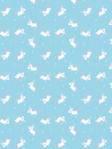 Decopatch Décopatch papier nr. 727 - 20 vellen (turquoise, eenhoorn)