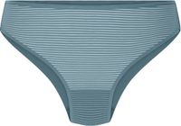 Hunkemöller Dames Lingerie Invisible brazilian Stripe mesh - Blauw - maat 2XL