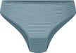 Hunkemöller Dames Lingerie Invisible brazilian Stripe mesh - Blauw - maat 2XL