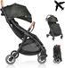 Shenzhen Haorui Industrial Technology Co., Ltd. Poussette légère et pliable pour enfants de 0 à 4 ans - Noir