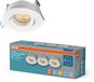 OSRAM Spot Set LED inbouwspot IP65 Press 4,5W Wit, 320lm 2700K Warm Wit, CRI≥80, geschikt voor vochtige ruimtes, set van 3
