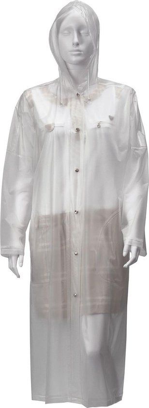 Pro-x Elements Regenmantel Bess Dames Transparant Maat 48