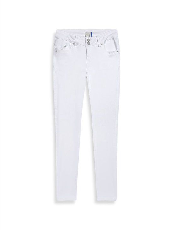 LTB MOLLY M - White Slim Fit Jeans Vrouwen W30 X L30 Katoen