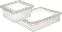 Keeeper Clearbox Met Deksel 33x19x12 - 5,6 L Bea Transparant