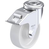 Blickle 580191 LER-PO 150R-FI Roulette pivotante avec blocage Diamètre de la roue: 150 mm Capacité de charge (max.): 300 kg 1 pc(s)