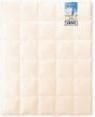 AMZ MR. PILLOW Couette en duvet 155x200 cm, 60% crème, 2,2 kg